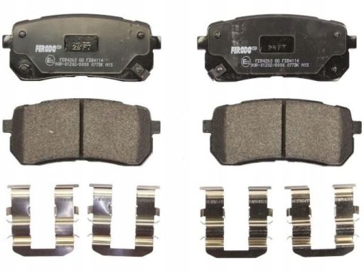 Klocek Hamulcowy Kpl. Klocek Hamulcowy Kpl. Tył , Pasuje Do: Hyundai H