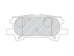 Klocek Hamulcowy Kpl. Klocek Hamulcowy Kpl. Tył , Pasuje Do: Lexus Rx,