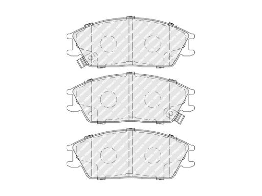 Klocek Hamulcowy Kpl. Klocek Hamulcowy Kpl. Przód , Pasuje Do: Honda