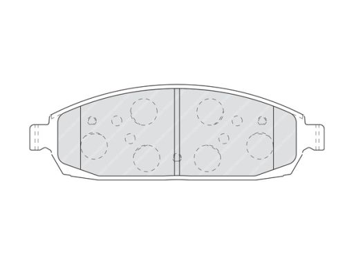 Klocek Hamulcowy Kpl. Klocek Hamulcowy Kpl. Przód (Z Zamkiem), Pasuje