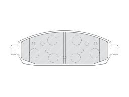 Klocek Hamulcowy Kpl. Klocek Hamulcowy Kpl. Przód (Z Zamkiem), Pasuje