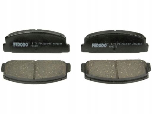 Klocek Hamulcowy Kpl. Klocek Hamulcowy Kpl. Tył , Pasuje Do: Mazda 323