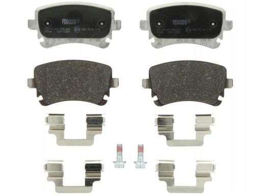 Klocek Hamulcowy Kpl. Klocek Hamulcowy Kpl. Tył , Pasuje Do: Audi A4 B