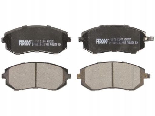 Klocek Hamulcowy Kpl. Klocek Hamulcowy Kpl. Przód (Bez Dodatków), Pasu