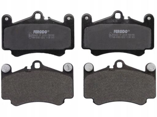 Klocek Hamulcowy Kpl. Klocek Hamulcowy Kpl. Przód , Pasuje Do: Porsche