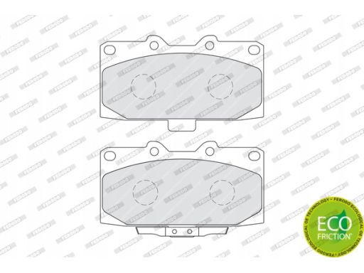 Klocek Hamulcowy Kpl. Klocek Hamulcowy Kpl. Przód (Z Zamkiem), Pasuje