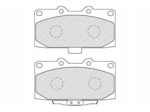 Klocek Hamulcowy Kpl. Klocek Hamulcowy Kpl. Przód (Z Zamkiem), Pasuje
