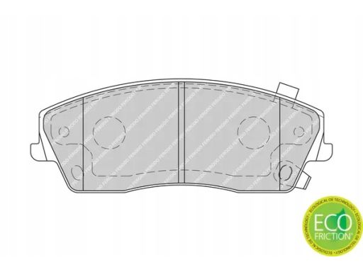 Klocek Hamulcowy Kpl. Klocek Hamulcowy Kpl. Przód (Z Zamkiem), Pasuje