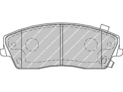 Klocek Hamulcowy Kpl. Klocek Hamulcowy Kpl. Przód (Z Zamkiem), Pasuje