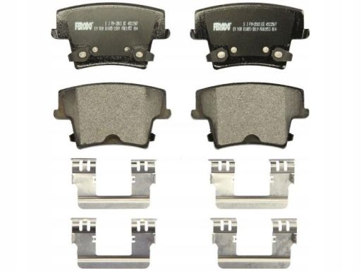 Klocek Hamulcowy Kpl. Klocek Hamulcowy Kpl. Tył (Z Zamkiem), Pasuje Do