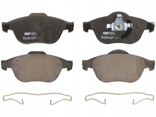 Klocek Hamulcowy Kpl. Klocek Hamulcowy Kpl. Przód (Z Dodatkami, Z