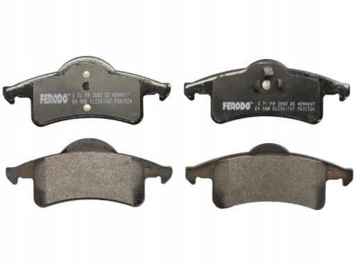 Klocek Hamulcowy Kpl. Klocek Hamulcowy Kpl. Tył (Z Zamkiem), Pasuje Do