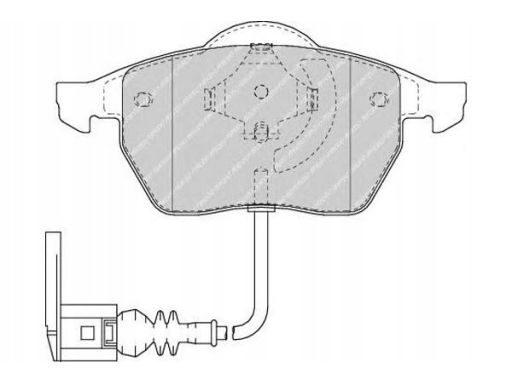 Klocek Hamulcowy Kpl. Klocek Hamulcowy Kpl. Przód (Z Zamkiem), Pasuje