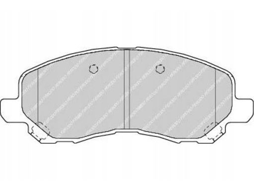 Klocek Hamulcowy Kpl. Klocek Hamulcowy Kpl. Przód , Pasuje Do: Chrysle