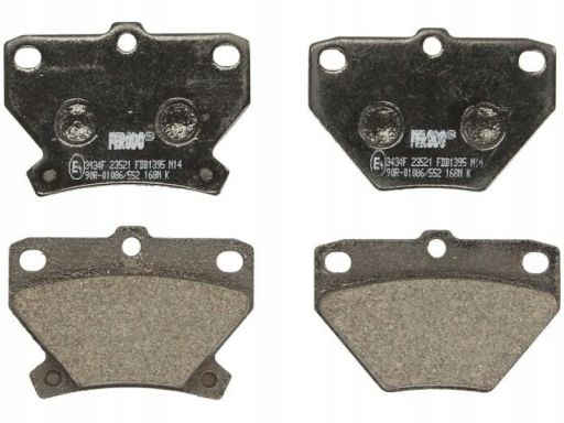 Klocek Hamulcowy Kpl. Klocek Hamulcowy Kpl. Tył , Pasuje Do: Nissan Le