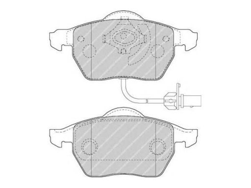 Klocek Hamulcowy Kpl. Klocek Hamulcowy Kpl. Przód , Pasuje Do: Audi A4