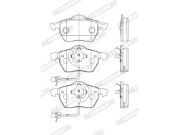 Klocek Hamulcowy Kpl. Klocek Hamulcowy Kpl. Przód , Pasuje Do: Audi A4