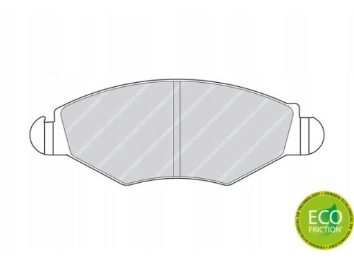 Klocek Hamulcowy Kpl. Klocek Hamulcowy Kpl. Przód , Pasuje Do: Citroen