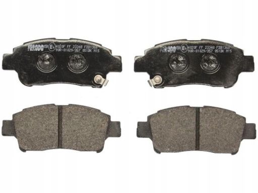 Klocek Hamulcowy Kpl. Klocek Hamulcowy Kpl. Przód , Pasuje Do: Toyota