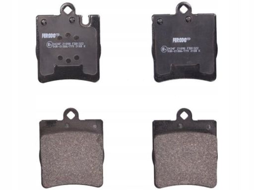 Klocek Hamulcowy Kpl. Klocek Hamulcowy Kpl. Tył , Pasuje Do: Mercedes