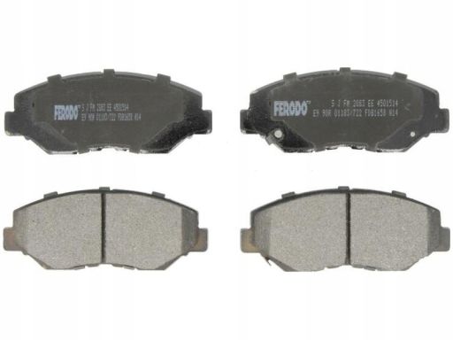 Klocek Hamulcowy Kpl. Klocek Hamulcowy Kpl. Przód , Pasuje Do: Honda