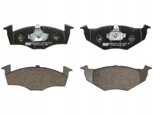 Klocek Hamulcowy Kpl. Klocek Hamulcowy Kpl. Przód (Z Zamkiem), Pasuje