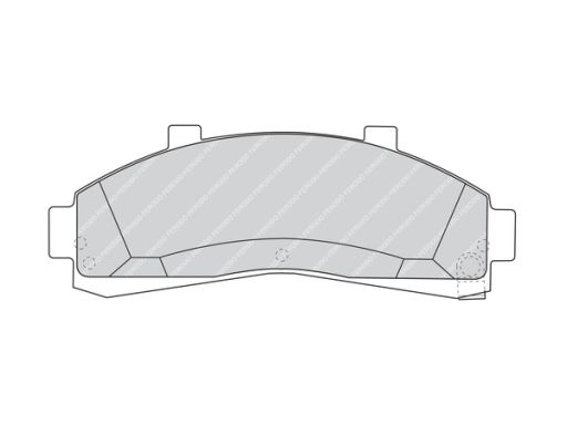 Klocek Hamulcowy Kpl. Klocek Hamulcowy Kpl. Przód , Pasuje Do: Ford F-