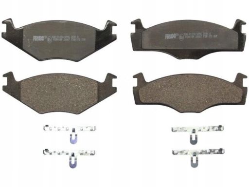 Klocek Hamulcowy Kpl. Klocek Hamulcowy Kpl. Przód , Pasuje Do: Seat