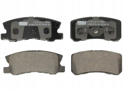 Klocek Hamulcowy Kpl. Klocek Hamulcowy Kpl. Tył (Z Zamkiem), Pasuje Do