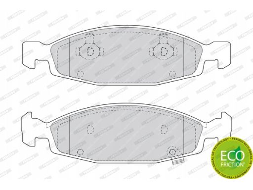 Klocek Hamulcowy Kpl. Klocek Hamulcowy Kpl. Przód (Z Zamkiem), Pasuje