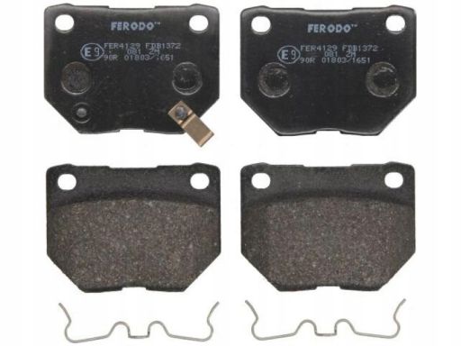 Klocek Hamulcowy Kpl. Klocek Hamulcowy Kpl. Tył , Pasuje Do: Nissan 30