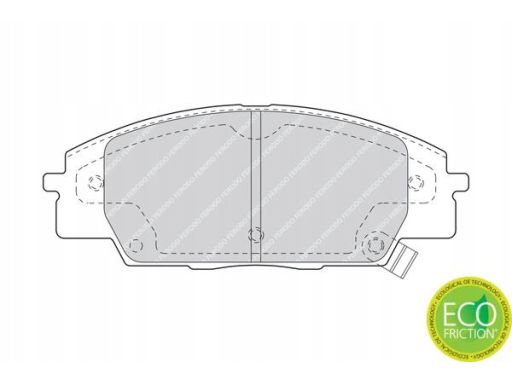 Klocek Hamulcowy Kpl. Klocek Hamulcowy Kpl. Przód , Pasuje Do: Acura R