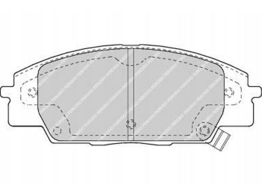 Klocek Hamulcowy Kpl. Klocek Hamulcowy Kpl. Przód , Pasuje Do: Acura R