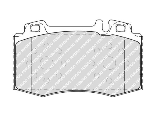 Klocek Hamulcowy Kpl. Klocek Hamulcowy Kpl. Przód , Pasuje Do: Mercede
