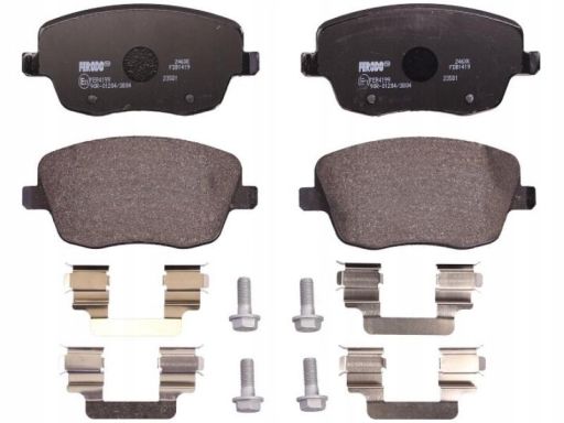 Klocek Hamulcowy Kpl. Klocek Hamulcowy Kpl. Przód (Z Kołkiem Prowadząc