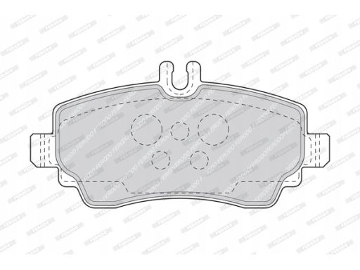 Klocek Hamulcowy Kpl. Klocek Hamulcowy Kpl. Przód , Pasuje Do: Mercede