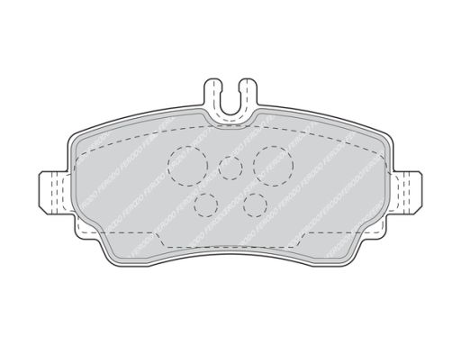 Klocek Hamulcowy Kpl. Klocek Hamulcowy Kpl. Przód , Pasuje Do: Mercede