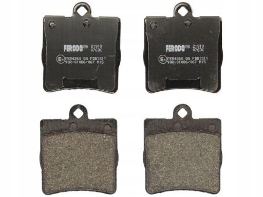 Klocek Hamulcowy Kpl. Klocek Hamulcowy Kpl. Tył , Pasuje Do: Mercedes