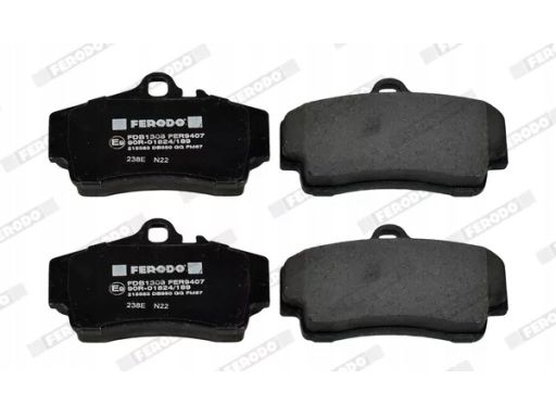 Klocek Hamulcowy Kpl. Klocek Hamulcowy Kpl. Tył , Pasuje Do: Porsche 9