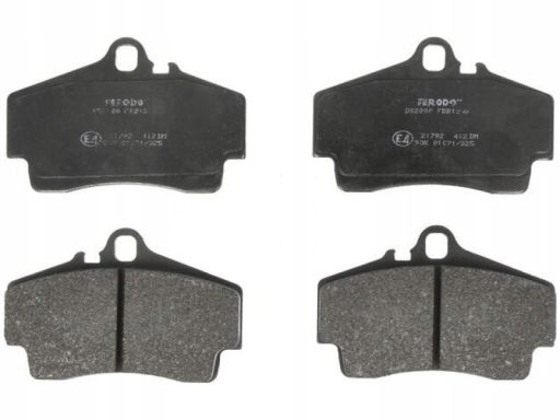 Klocek Hamulcowy Kpl. Klocek Hamulcowy Kpl. Tył , Pasuje Do: Porsche 9