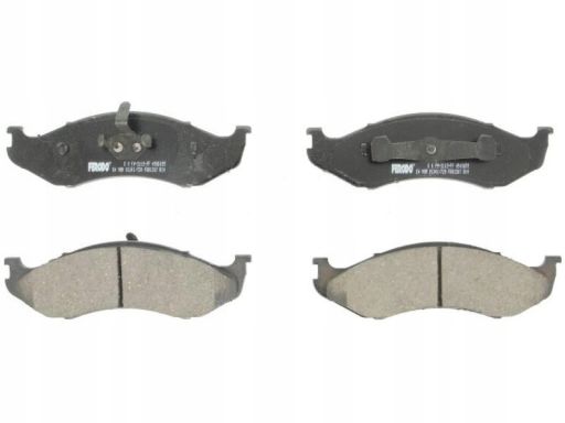 Klocek Hamulcowy Kpl. Klocek Hamulcowy Kpl. Przód (Z Zamkiem), Pasuje