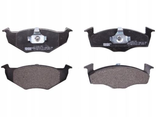 Klocek Hamulcowy Kpl. Klocek Hamulcowy Kpl. Przód (Z Zamkiem), Pasuje