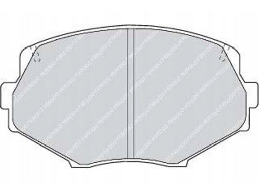 Klocek Hamulcowy Kpl. Klocek Hamulcowy Kpl. Przód (Z Dodatkami), Pasuj