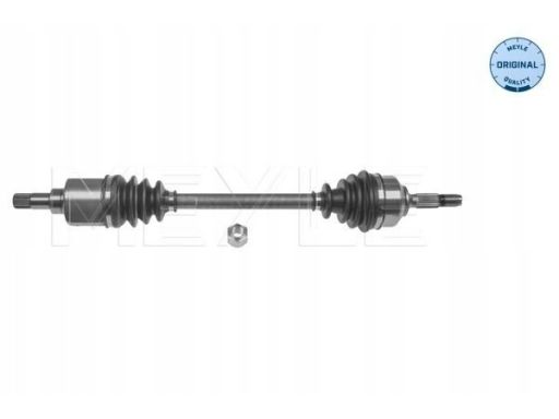 11-14 498 0030 Półoś Napędowa Przód L 647Mm Pasuje Do: Citroen C3 Ii,