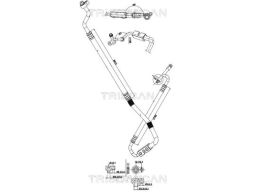 9010 16014 Przewód Klimatyzacji Ford Fiesta Vi 1.4 Triscan