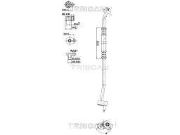 9010 16005 Przewód Klimatyzacji Ford Focus Iii, C-M Triscan