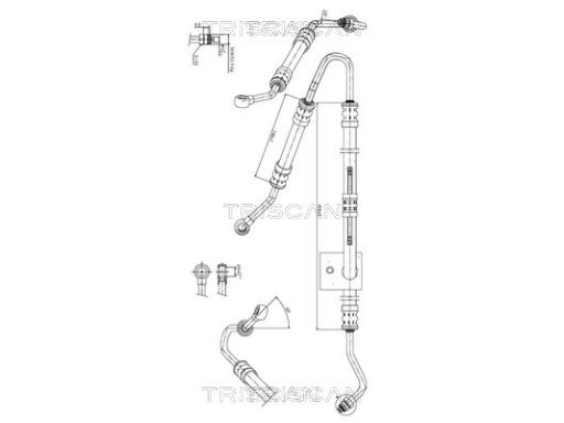 8516 11001 Przewód Wspomagania Bmw 5(E39) 95-04 Triscan