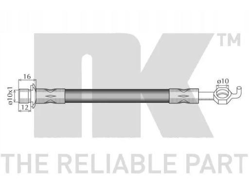 8545149 Przewód Ham. Elast. Toyota P. Avensis/Co Nk