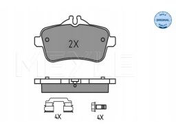 025 252 1618 Klocek Hamulcowy Kpl. Tył , Pasuje Do: Mercedes A (W176),