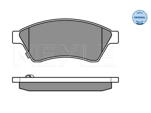 025 250 3118/W Klocek Hamulcowy Kpl. Przód , Pasuje Do: Chevrolet Aveo